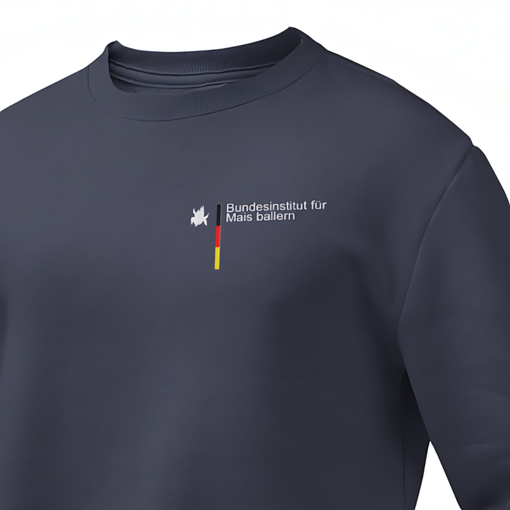 Bundesinstitut Mais ballern Brustdruck | Premium Sweater