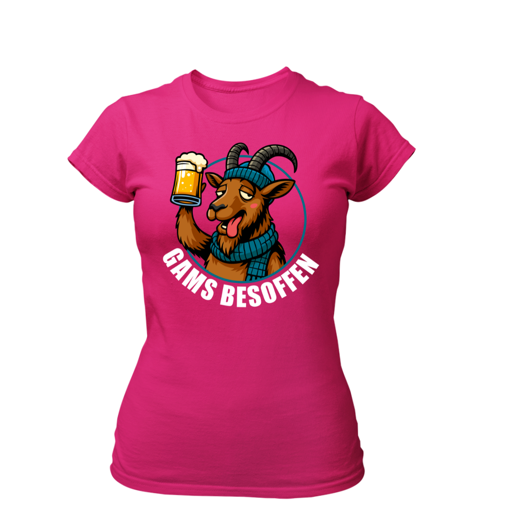 Gams besoffen | Premium T Shirt Frauen