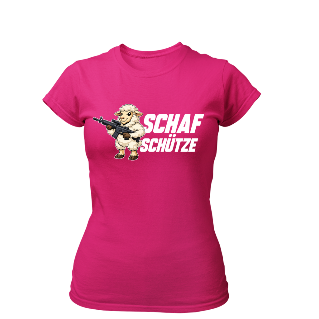 Schaf Schütze | Premium T Shirt Frauen