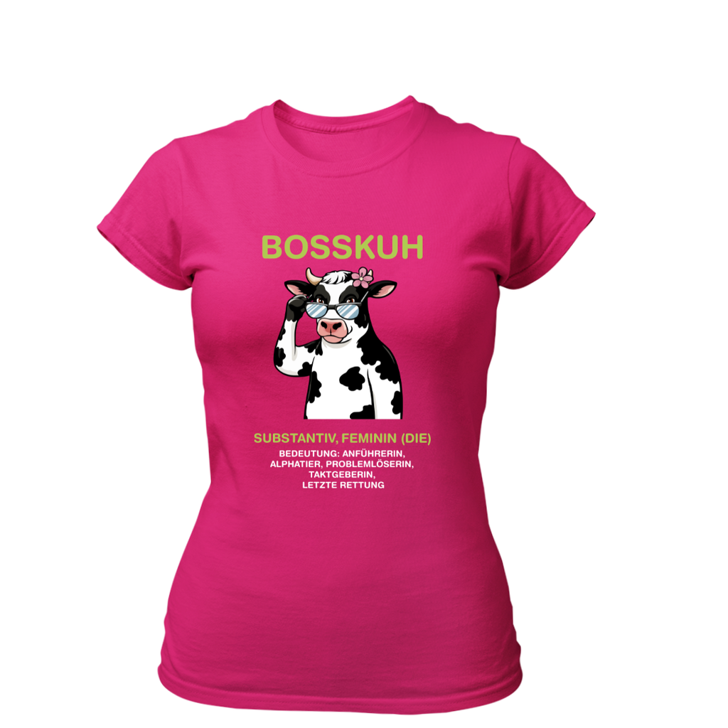 Bosskuh Bedeutung | Premium T Shirt Frauen
