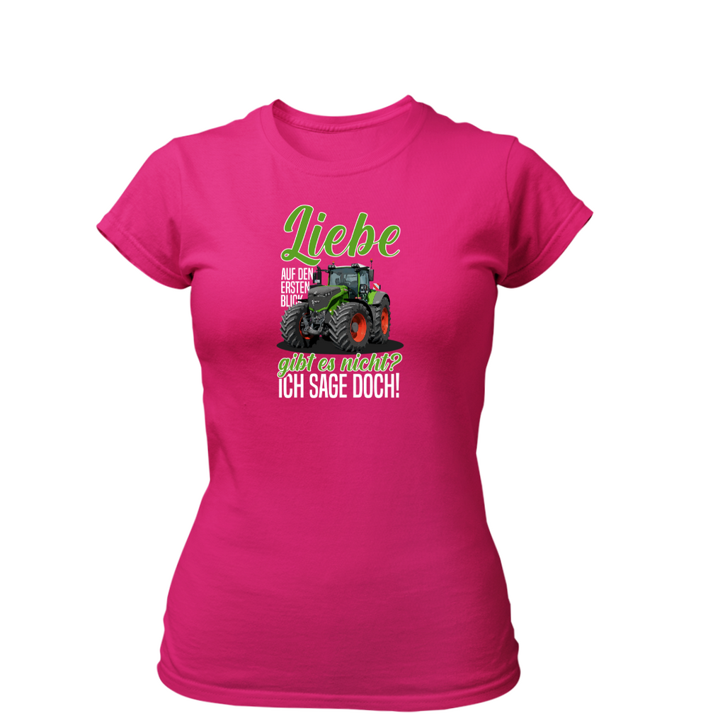Liebe auf den ersten Blick gibt es nicht | Premium T Shirt Frauen
