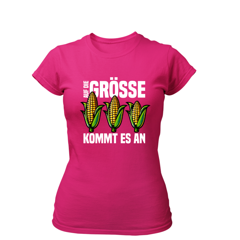 Auf die Größe kommt es an | Premium T Shirt Frauen