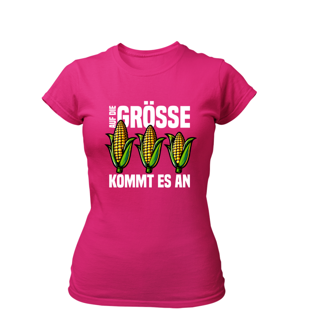 Auf die Größe kommt es an | Premium T Shirt Frauen