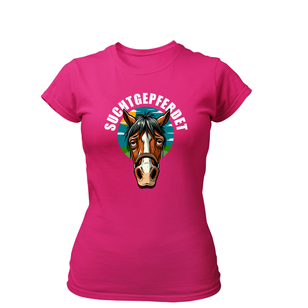 Suchtgepferdet | Premium T Shirt Frauen