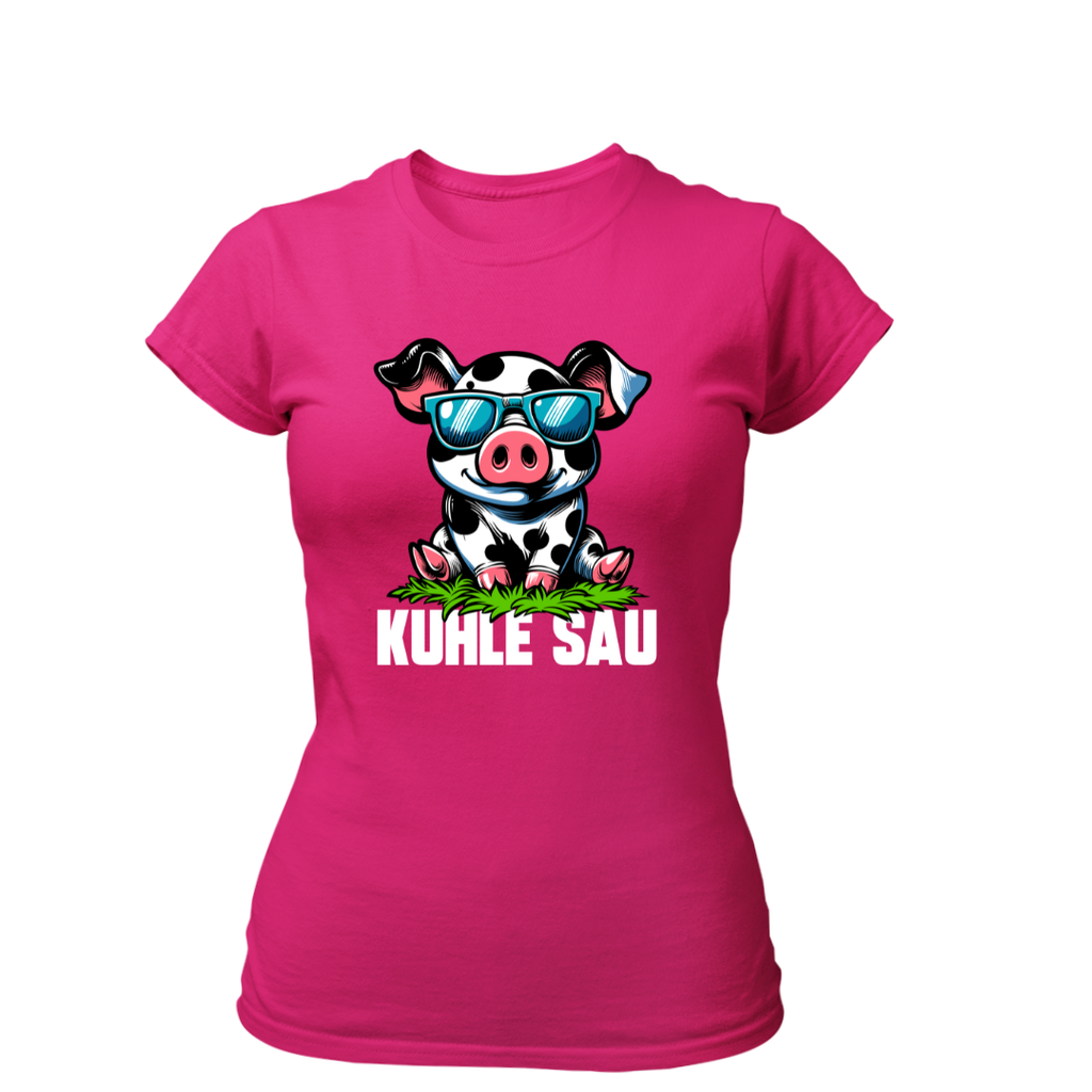 Kuhle Sau | Premium T Shirt Frauen
