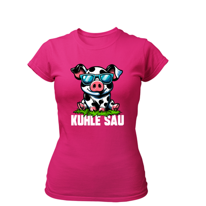 Kuhle Sau | Premium T Shirt Frauen