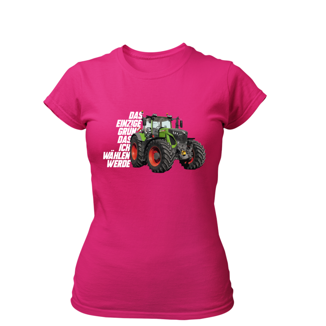 Das Einzige Grün, das ich wählen werde | Premium T Shirt Frauen