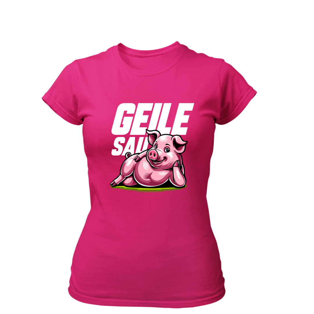 Geile Sau | Premium T Shirt Frauen