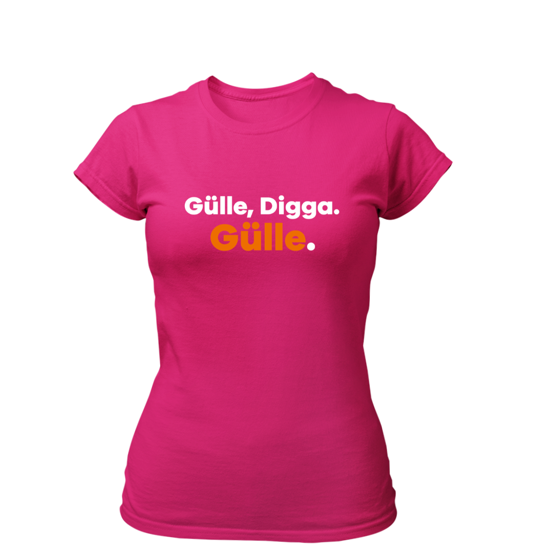 GÜLLE, DIGGA. GÜLLE | Premium T Shirt Frauen