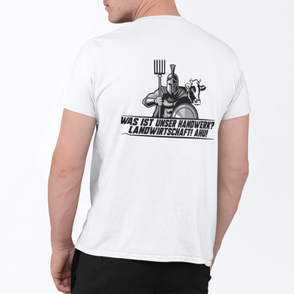 *NEU* Landwirtschaft AHU *Rückseite* Premium - T-Shirt