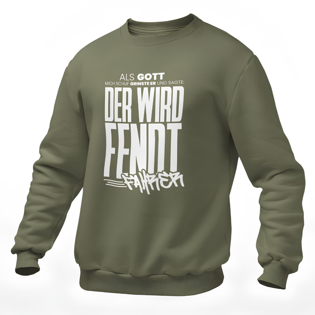 Als Gott mich Schuf...Fendtfahrer | Premium Sweater