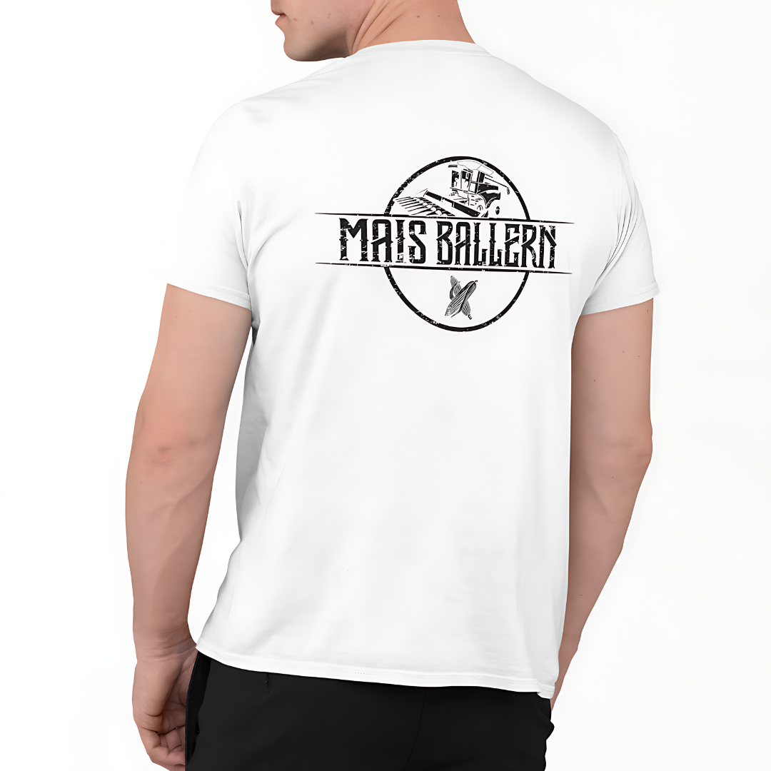 *NEU* Mais ballern *Rückseite* Premium - T-Shirt