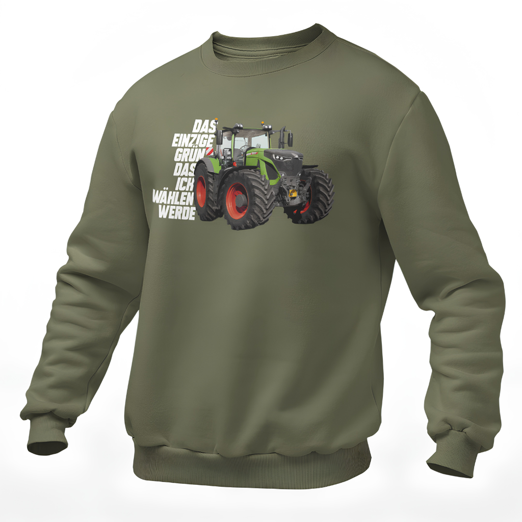 Das Einzige Grün, das ich wählen werde | Premium Sweater