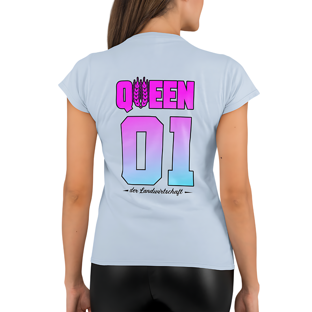 QUEEN der Landwirtschaft Premium - T-Shirt Frauen