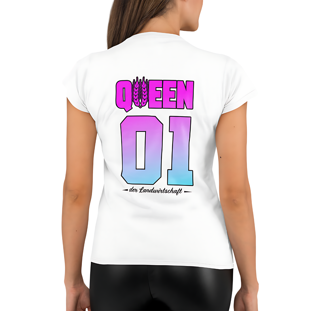 QUEEN der Landwirtschaft Premium - T-Shirt Frauen