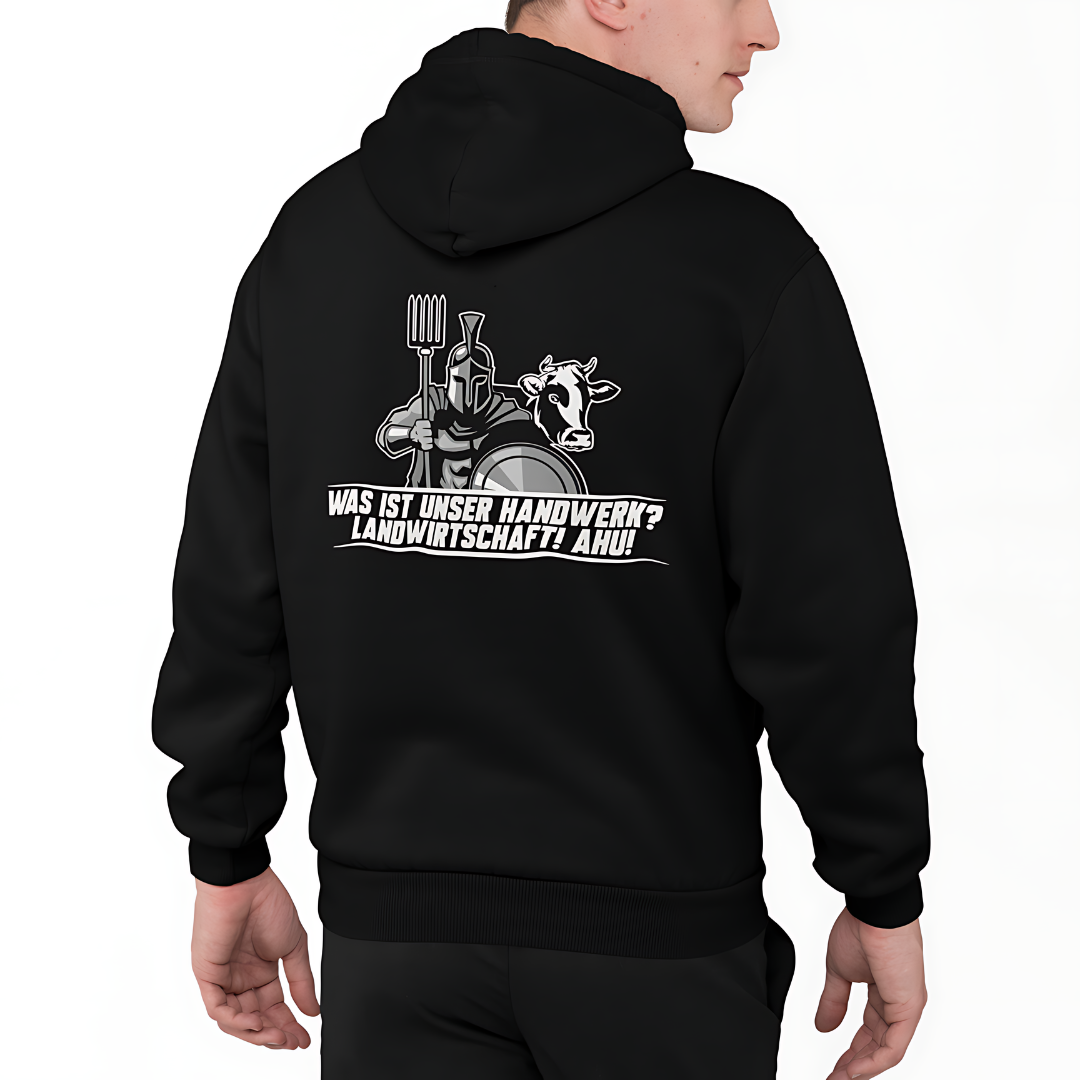 *NEU* Landwirtschaft AHU *Rückseite* Premium - Hoodie