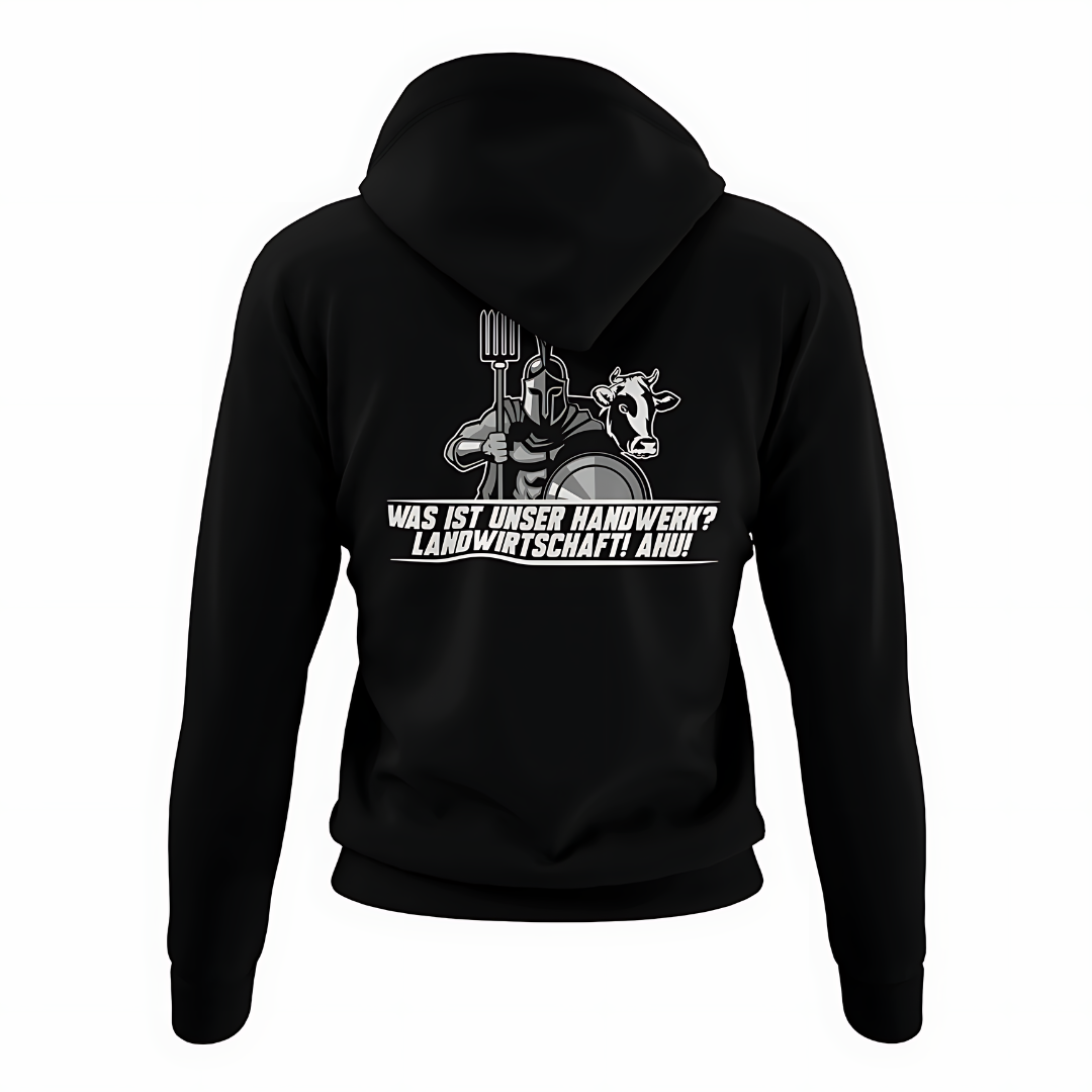 *NEU* Landwirtschaft AHU *Rückseite* Premium - Hoodie