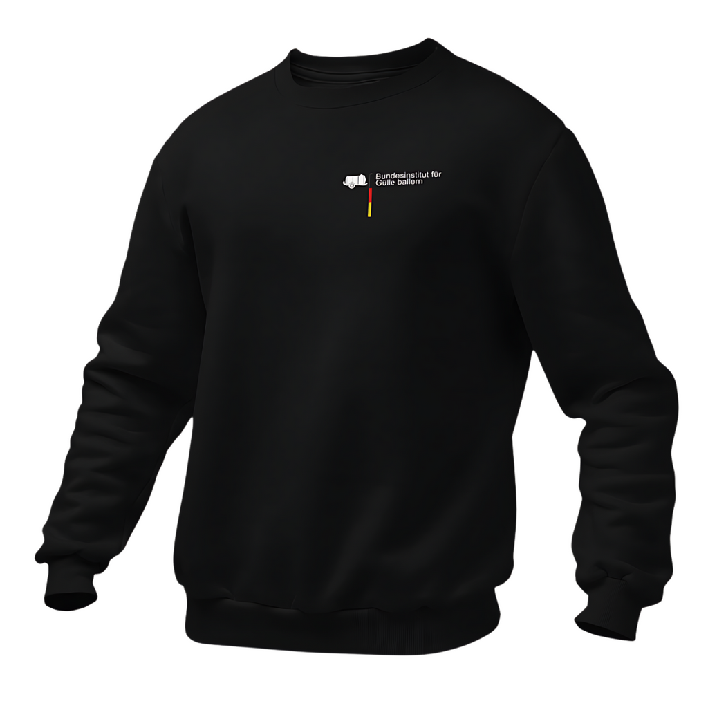 Bundesinstitut Gülle ballern Brustdruck | Premium Sweater