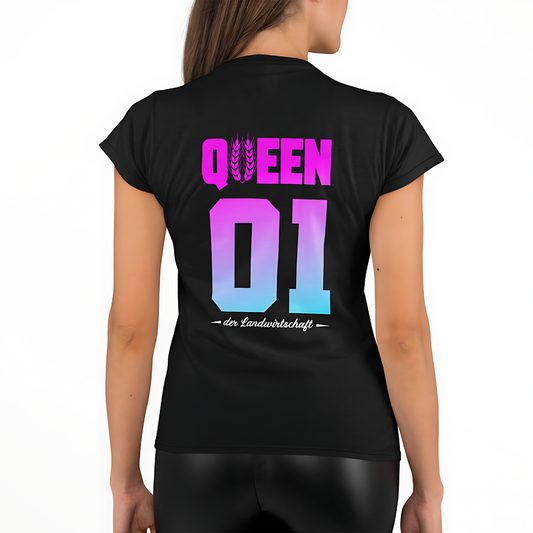 QUEEN der Landwirtschaft Premium - T-Shirt Frauen