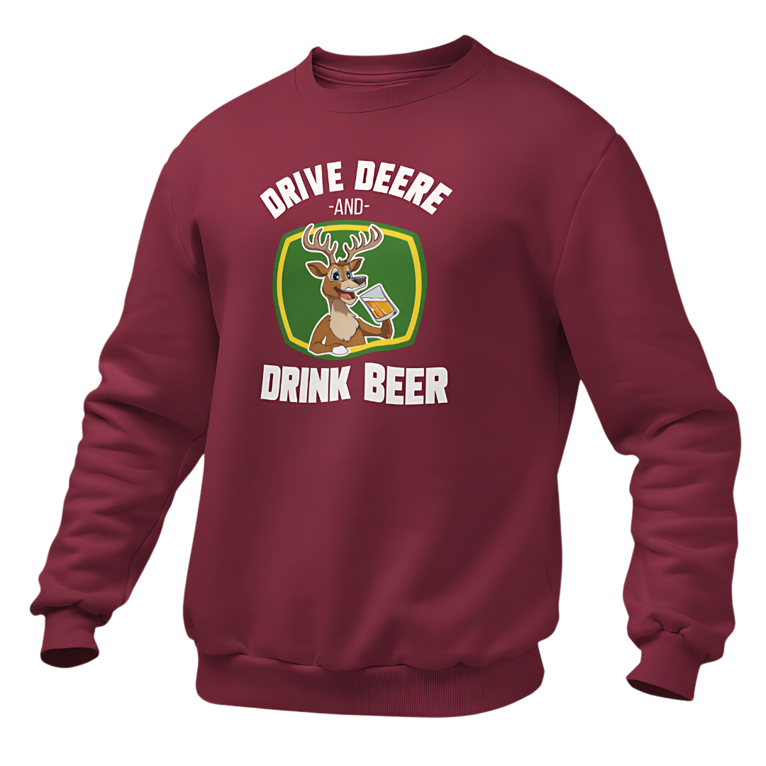 *NEU* Drive Deere, and Drink Beer Premium - Sweater