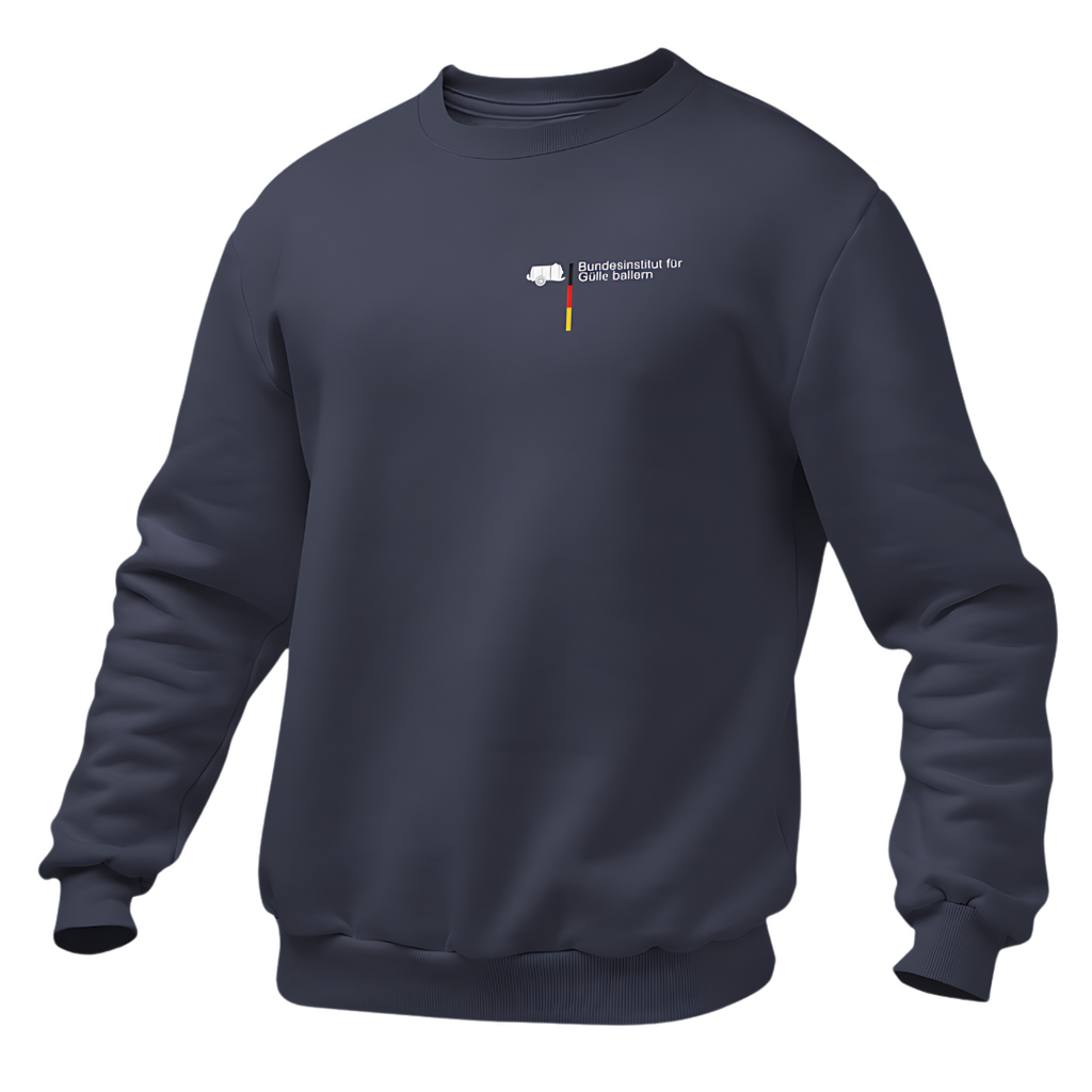 Bundesinstitut Gülle ballern Brustdruck | Premium Sweater