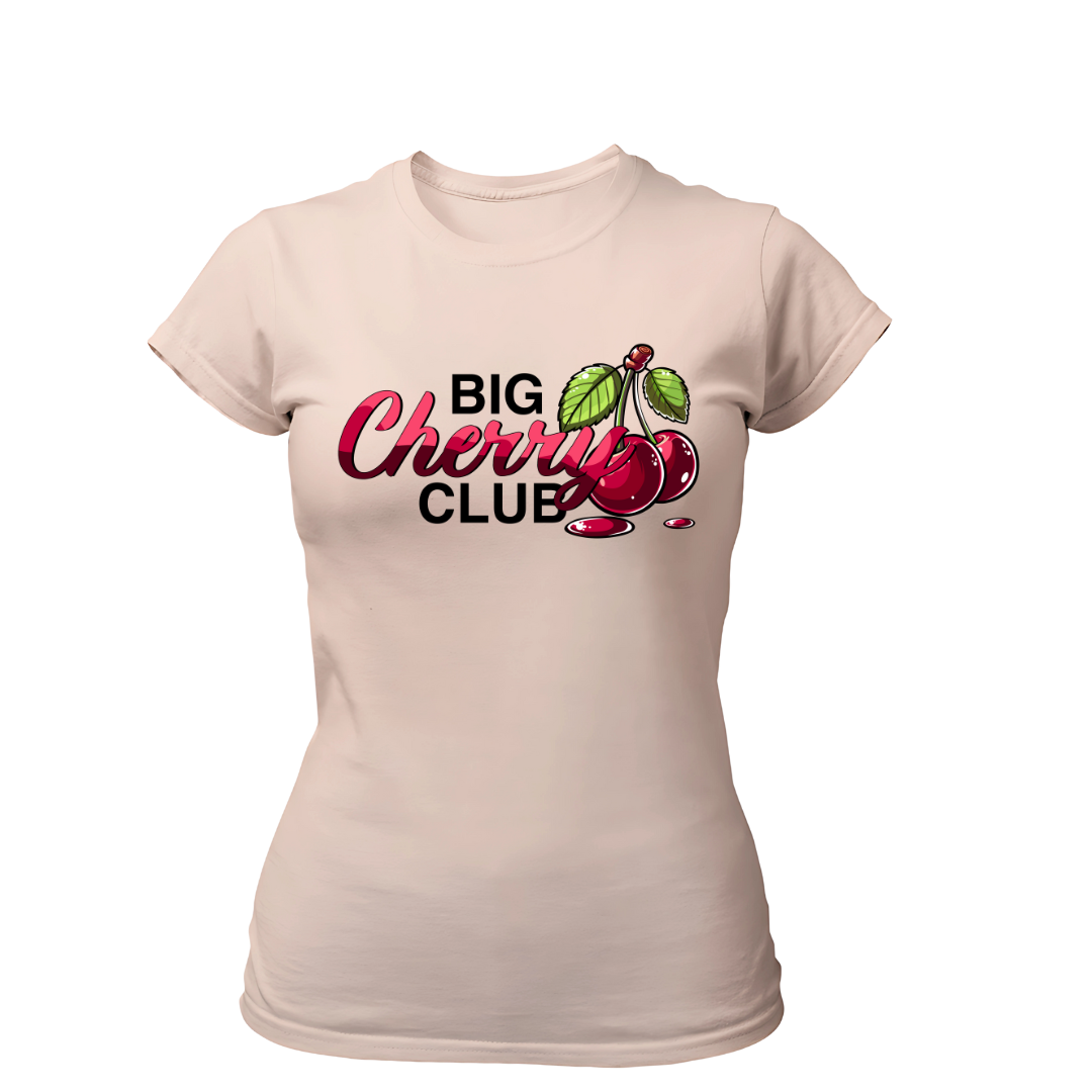 Big Cherry Club | Premium T Shirt Frauen