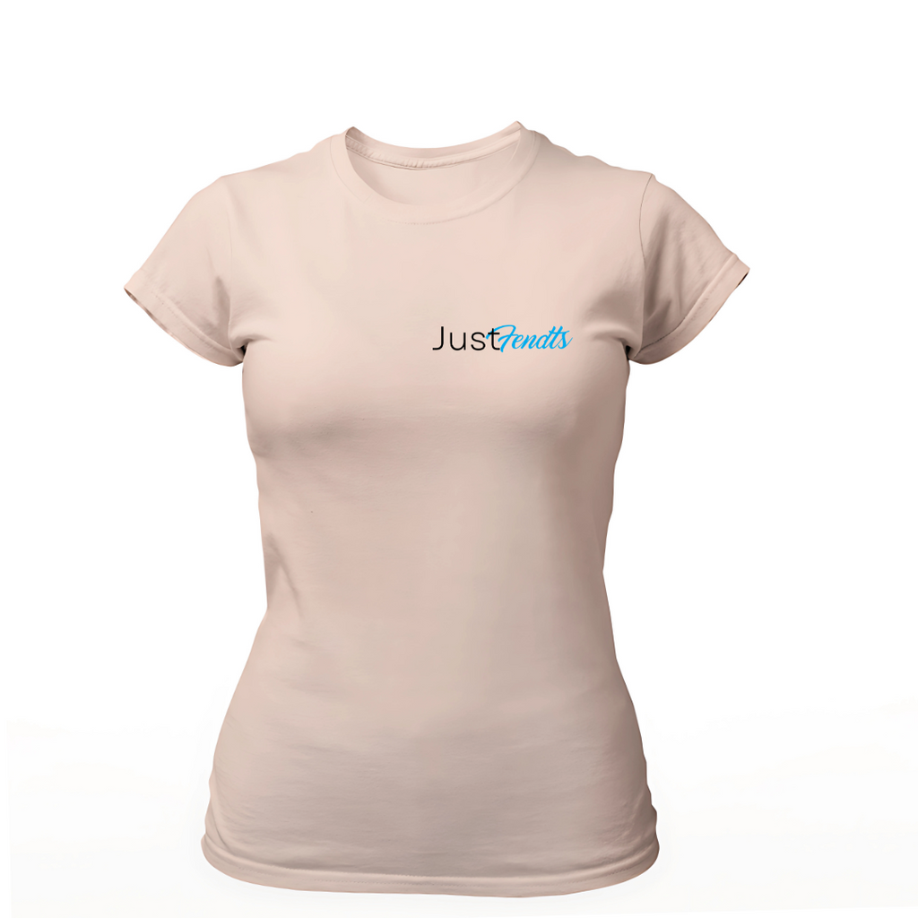 JustFendts Brustdruck | Premium T Shirt Frauen