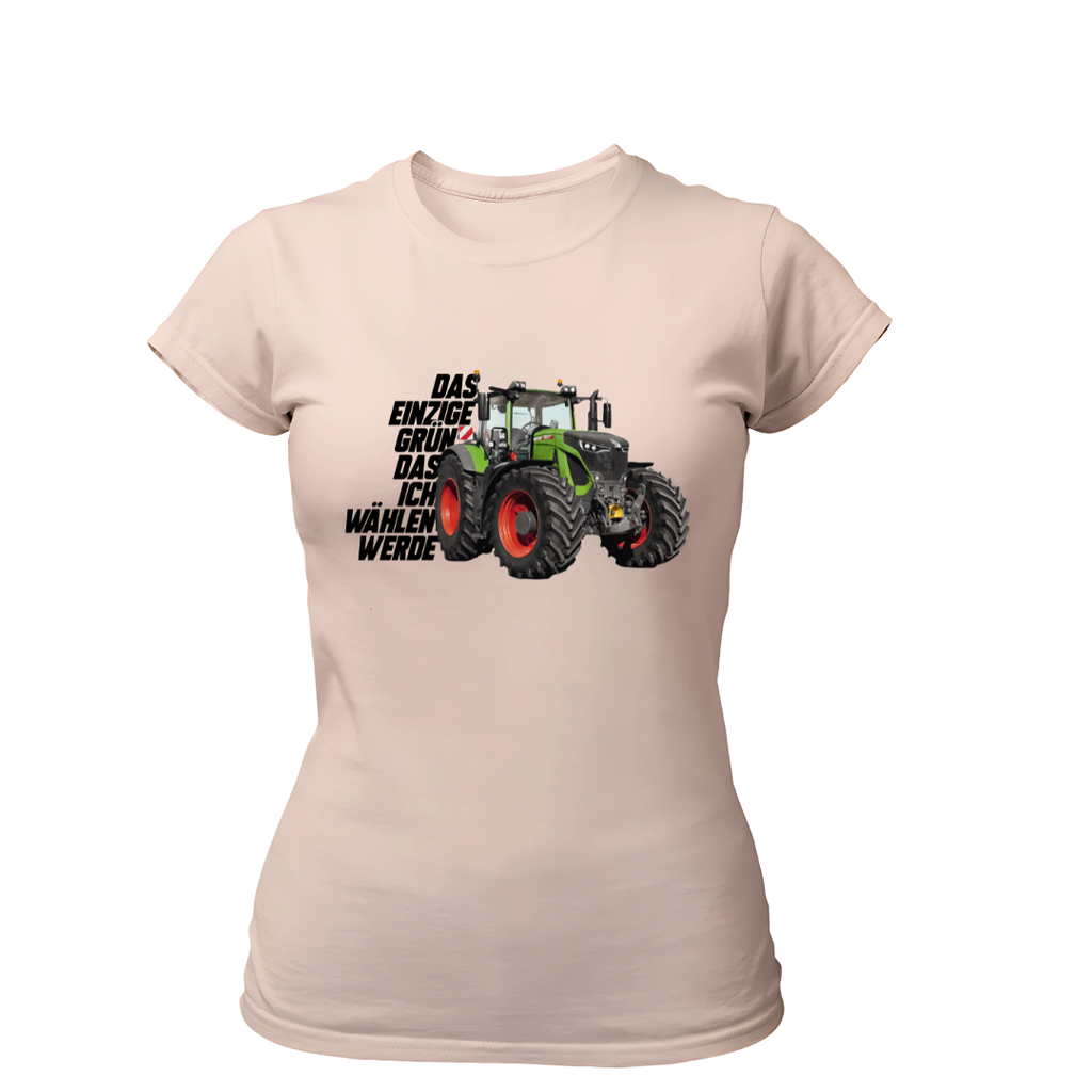 Das Einzige Grün, das ich wählen werde | Premium T Shirt Frauen