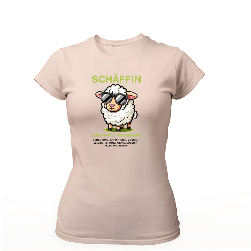 Schäffin Bedeutung | Premium T Shirt Frauen