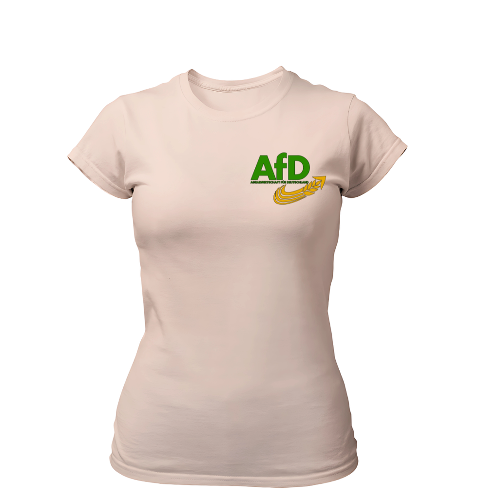 Agrarwirtschaft für Deutschland Brustdruck | Premium T Shirt Frauen