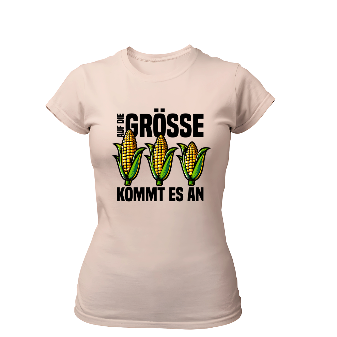 Auf die Größe kommt es an | Premium T Shirt Frauen