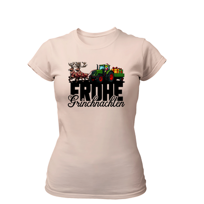 Frohe Grinchnachten | Premium T Shirt Frauen
