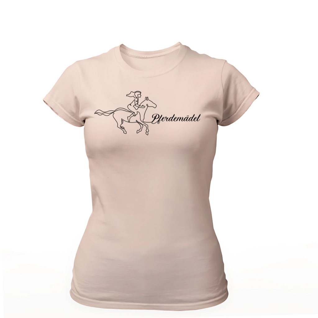 Pferdemädel | Premium T Shirt Frauen
