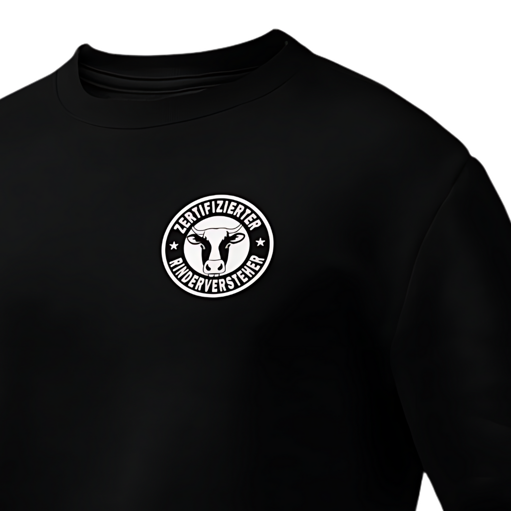 Zertifizierter Rinderversteher Brustdruck | Premium Sweater