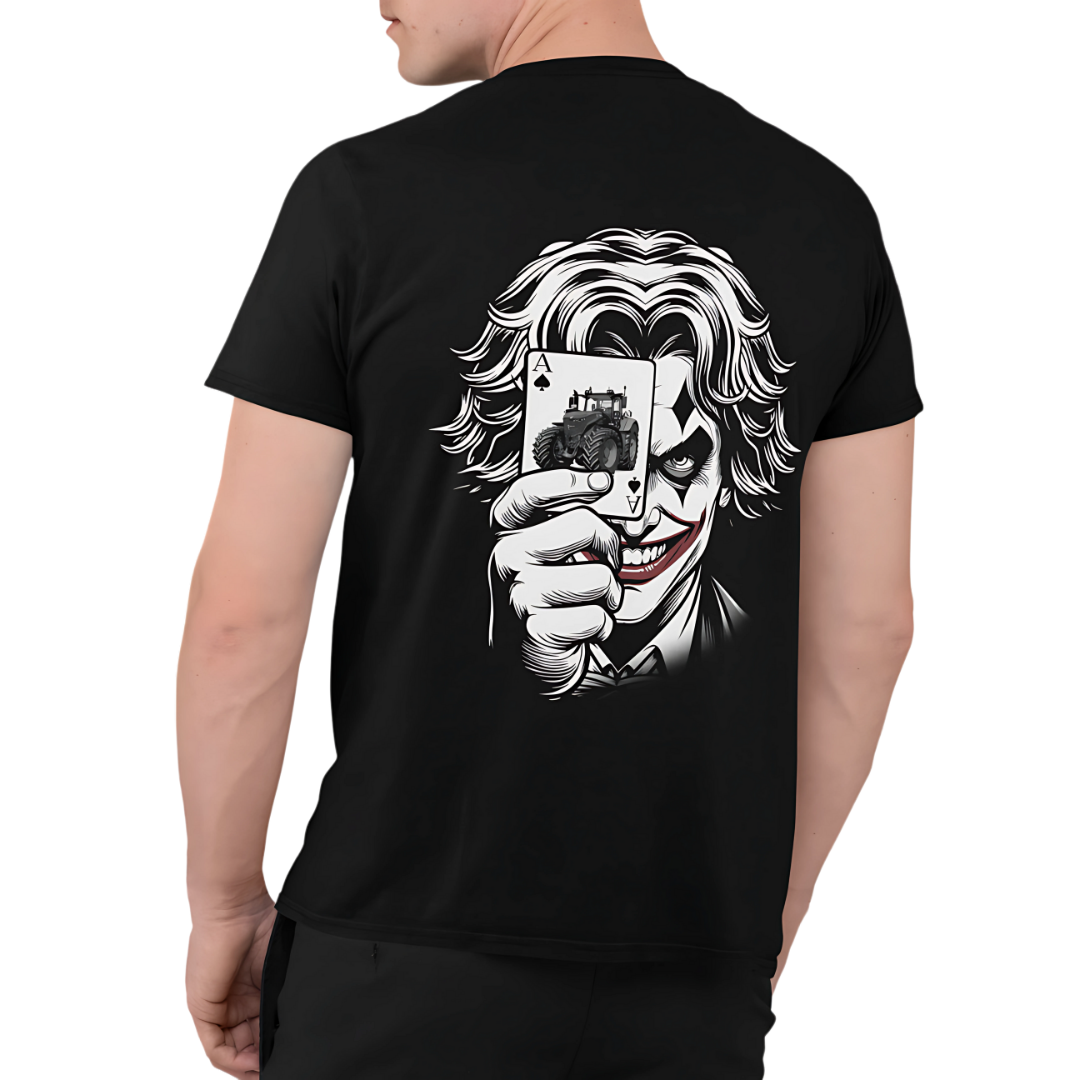 *NEU* Joker Motiv *Rückseite* Premium - T-Shirt