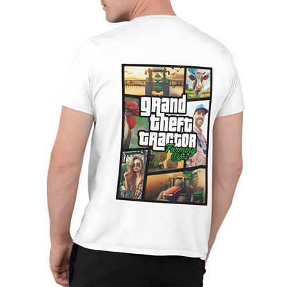 *NEU* Grand Theft "Farming Vibes" Premium *Rückseite* - T-Shirt