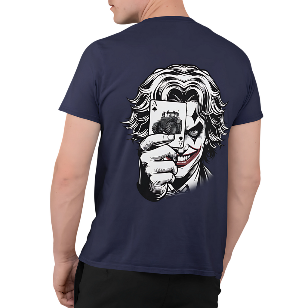 Joker Motiv Rückseite | Premium T Shirt