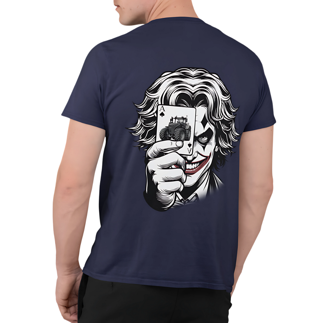 *NEU* Joker Motiv *Rückseite* Premium - T-Shirt