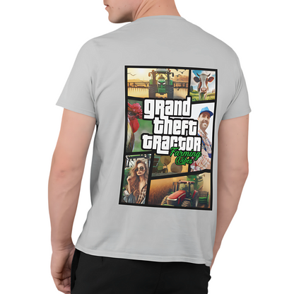 *NEU* Grand Theft "Farming Vibes" Premium *Rückseite* - T-Shirt