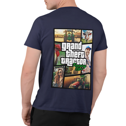 *NEU* Grand Theft "Farming Vibes" Premium *Rückseite* - T-Shirt