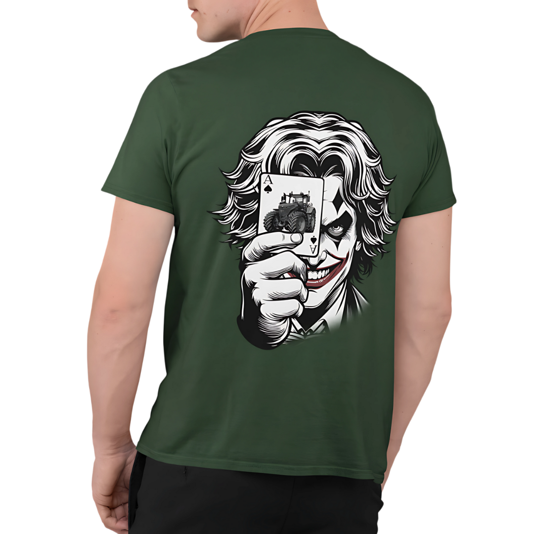 *NEU* Joker Motiv *Rückseite* Premium - T-Shirt