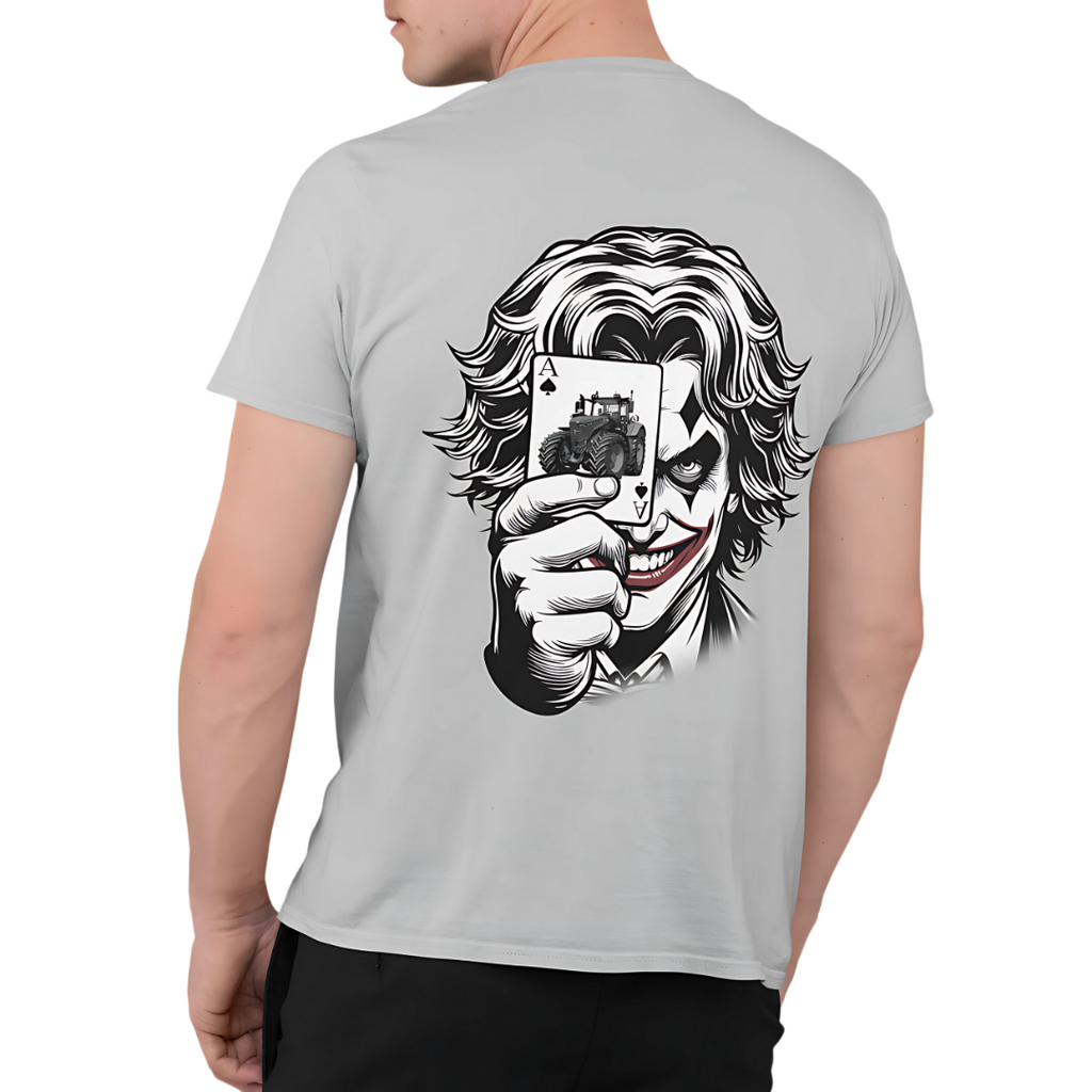 Joker Motiv Rückseite | Premium T Shirt