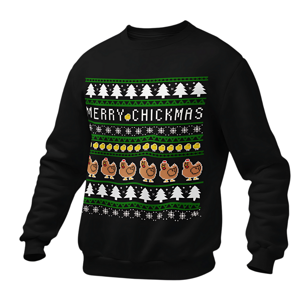 Merry Chickmas#2 Ugly | Premium Sweater