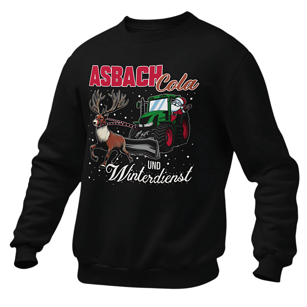 Asbach Cola und Winterdienst | Premium Sweater