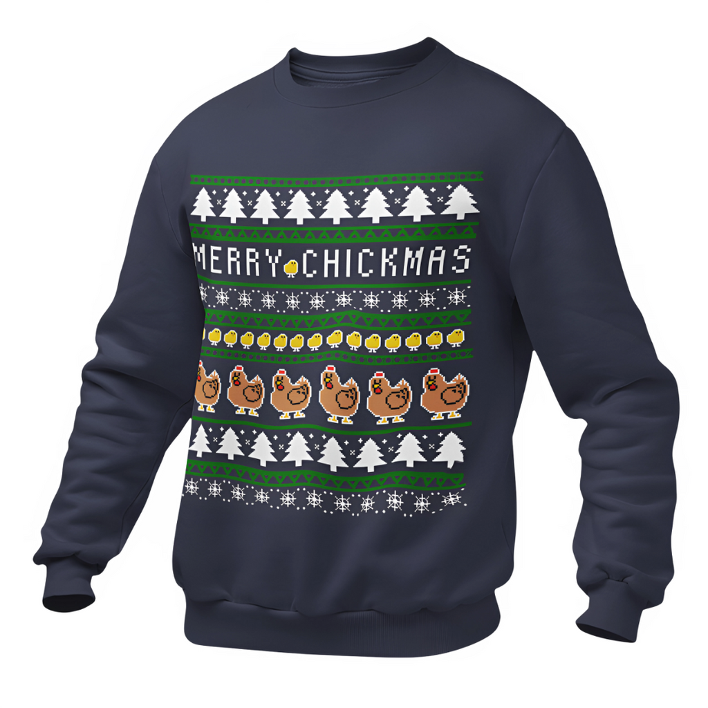 Merry Chickmas#2 Ugly | Premium Sweater