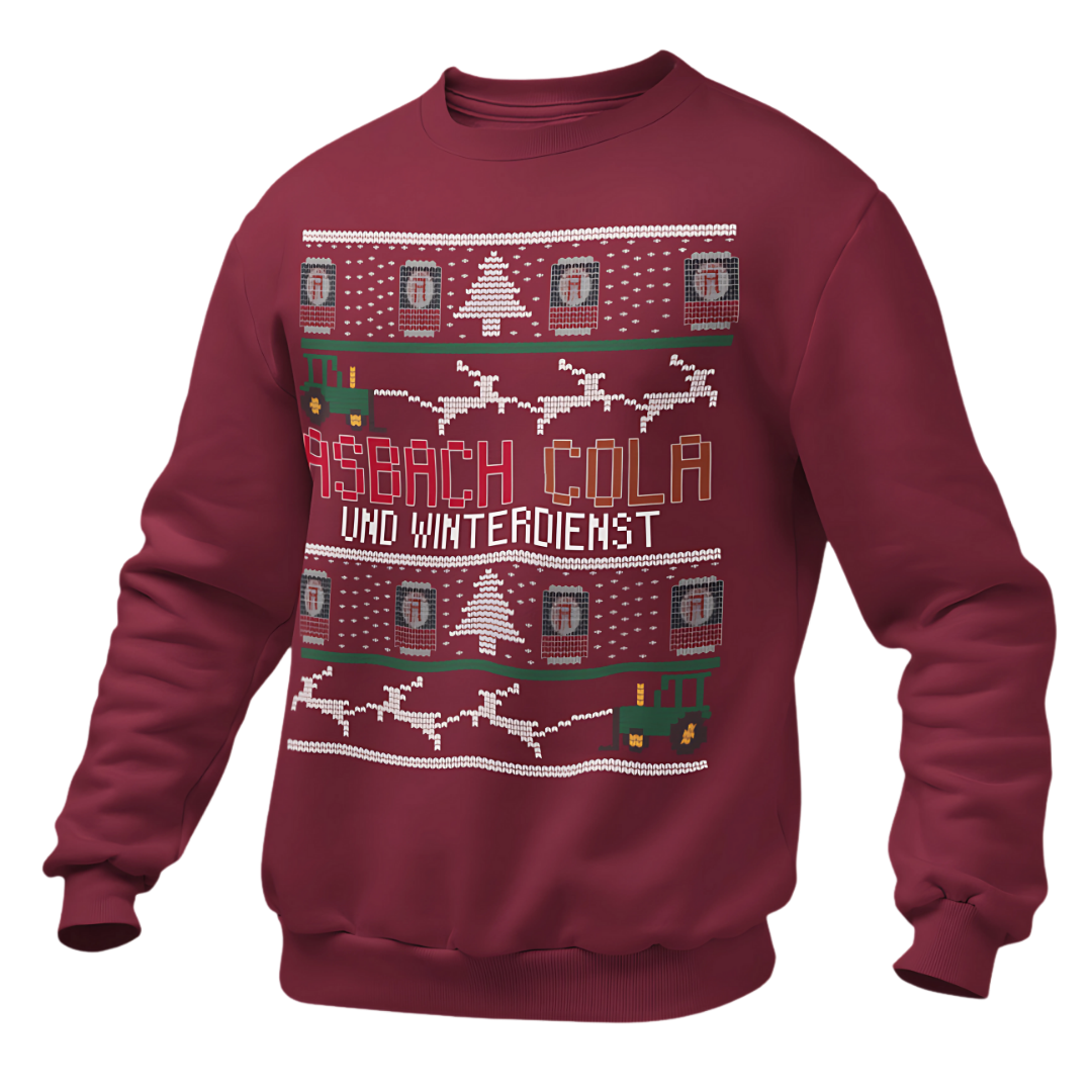 Asbach Cola und Winterdienst Premium - UglySweater