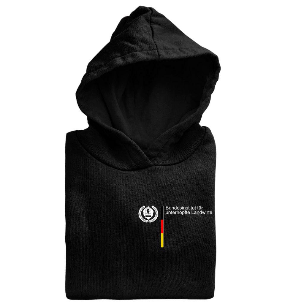 Bundesinstitut für Unterhopfte Landwirte Brustdruck | Classic Hoodie