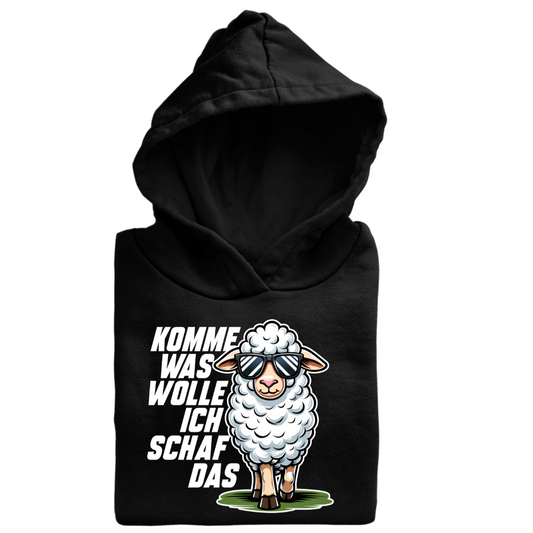 Komme was Wolle ich Schaf das | Premium Hoodie