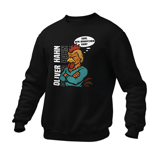Hahn Eier wir brauchen Eier Edition | Premium Sweater