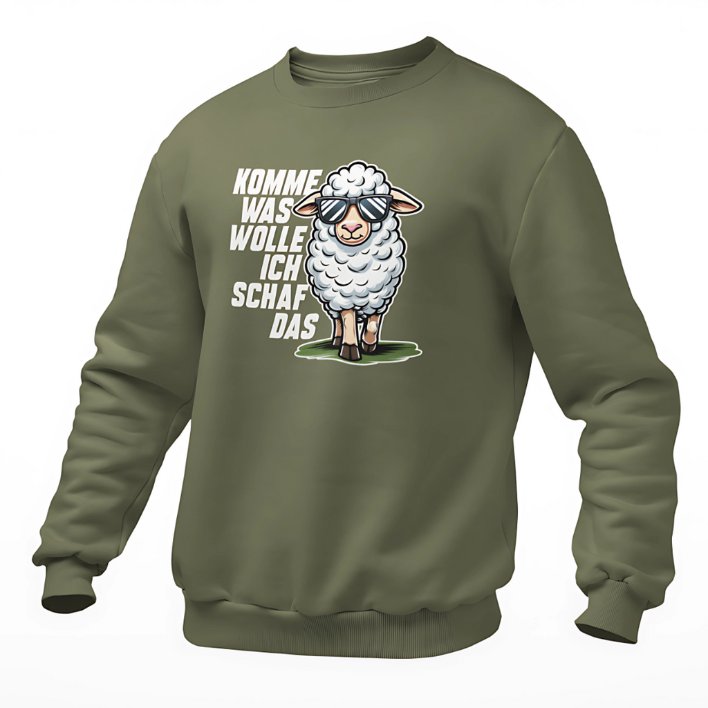 Komme was Wolle ich Schaf das | Premium Sweater
